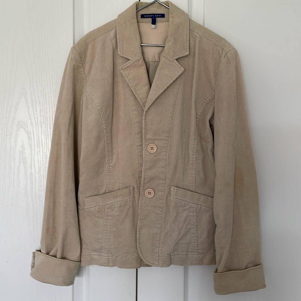 Vintage Classic Corduroy Cotton Blazer 😍 Size 9